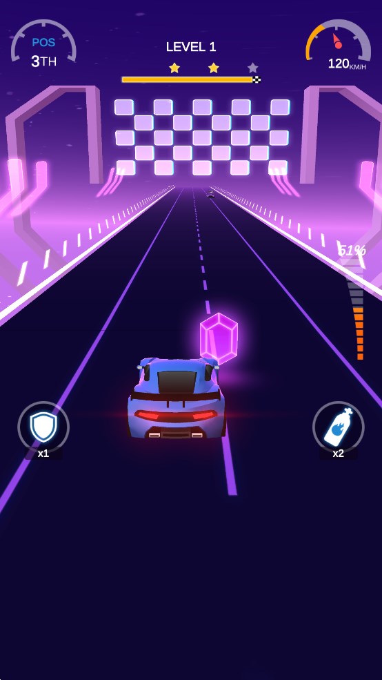 霓虹赛车游戏官方版Neon Racer v1.0.1 最新版2