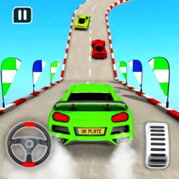 特技赛车飞跃极限最新版(car racing stunt game)