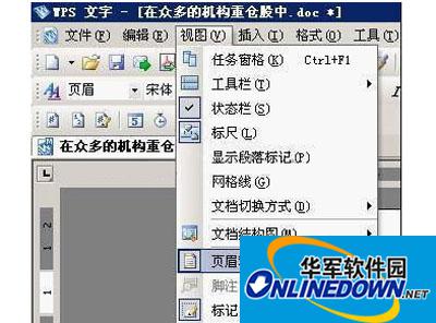 怎样用WPS去除Word水印