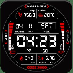 marine2军事自定义表盘app