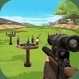 射击瓶子训练游戏
