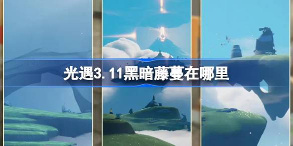 光遇3.11黑暗藤蔓在哪里 光遇3月11日染料位置攻略