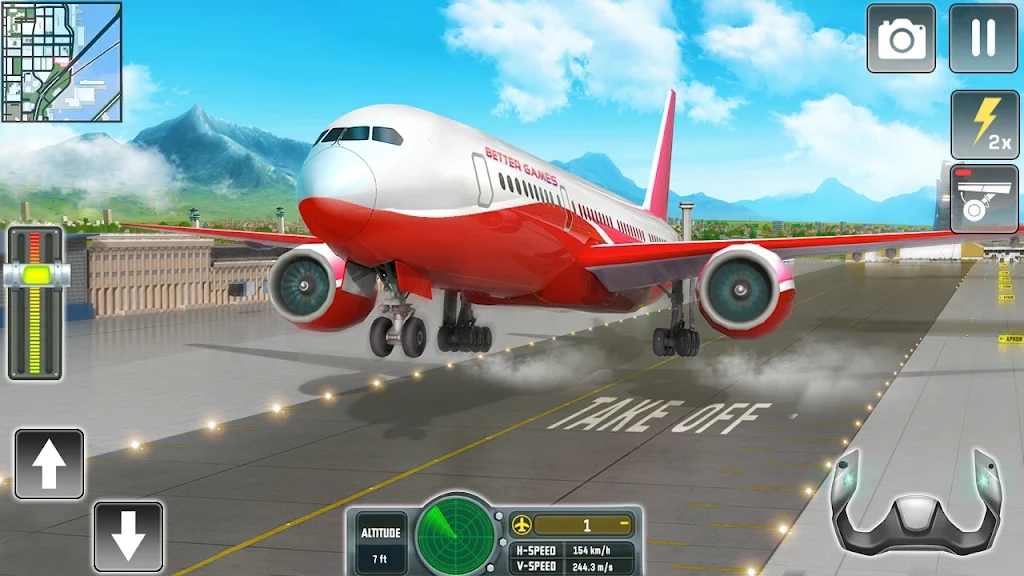 航班飞机模拟器官方版Airplane Flight v3.2 最新版3