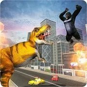 怪物恐龙VS金刚3D安卓版下载_怪物恐龙VS金刚3D手机版下载
