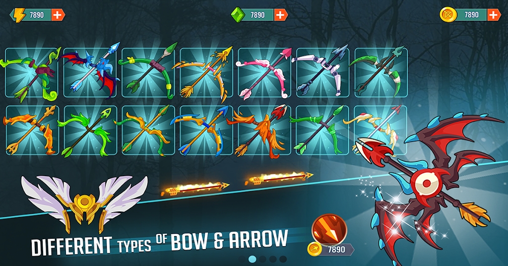 火柴人弓箭手战士官方版Stickman Archer Warrior Bow And Arrow Shooting v2.5 最新版4