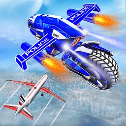 飞行自行车机器人战争3手游版