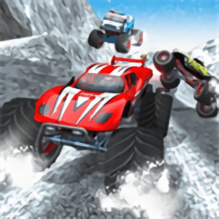 雪地卡车赛游戏
