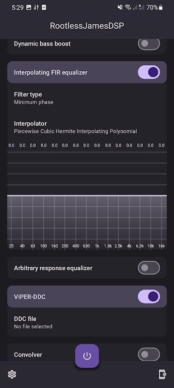 音效DSP官方版RootlessJamesDSP v1.6.7 最新版1