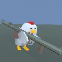 方块鸡向前冲中文版