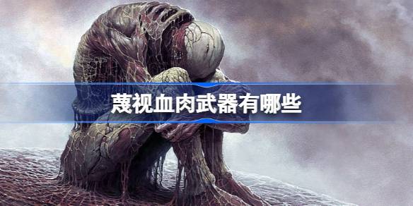 蔑视血肉武器有哪些 蔑视血肉武器合集
