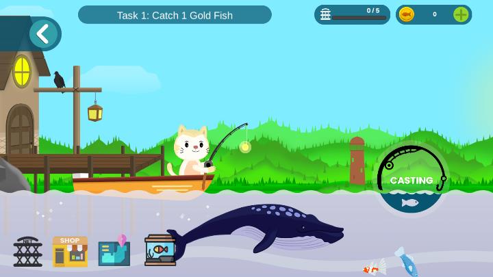 CatFishingSimulator小猫钓鱼模拟器手游 v3.1 最新版2