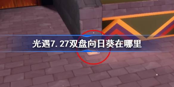 光遇7.27双盘向日葵在哪里 光遇7月27日代币位置