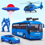 公交机器人变身大战官方版Police Bus Robot v10.2.6 最新版安卓版