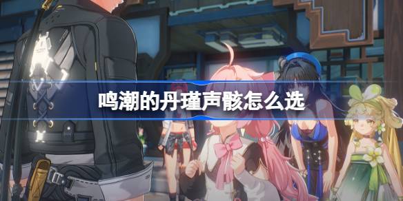 鸣潮的丹瑾&zwnj;声骸怎么选 鸣潮丹瑾&zwnj;声骸选择