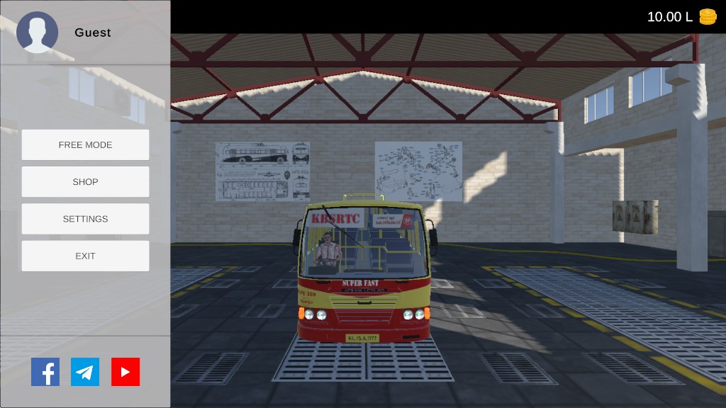 喀拉拉巴士模拟器游戏官方版Kerala Bus Simulator v1.0.13 最新版1