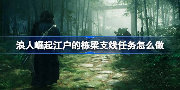 浪人崛起江户的栋梁支线任务怎么做 浪人崛起江户的栋梁支线任务攻略
