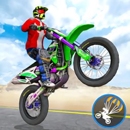 疯狂的自行车赛车特技游戏(Crazy Bike Racing Stunt Game)