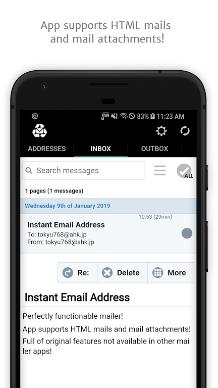 一次性邮箱app手机版InstAddr v2023.08.20.1 最新版2
