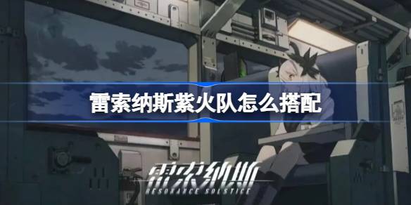 雷索纳斯紫火队怎么搭配 雷索纳斯紫火队搭配攻略