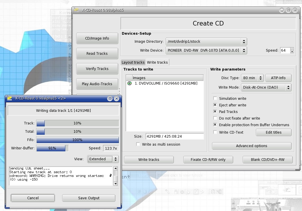 cdrtools3.01 Alpha 31