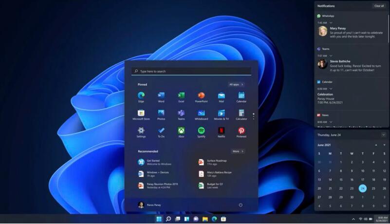 Win11运行硬件最小需求配置公布:1GHz 64 位处理器,4GB 内存 / 64GB 存储