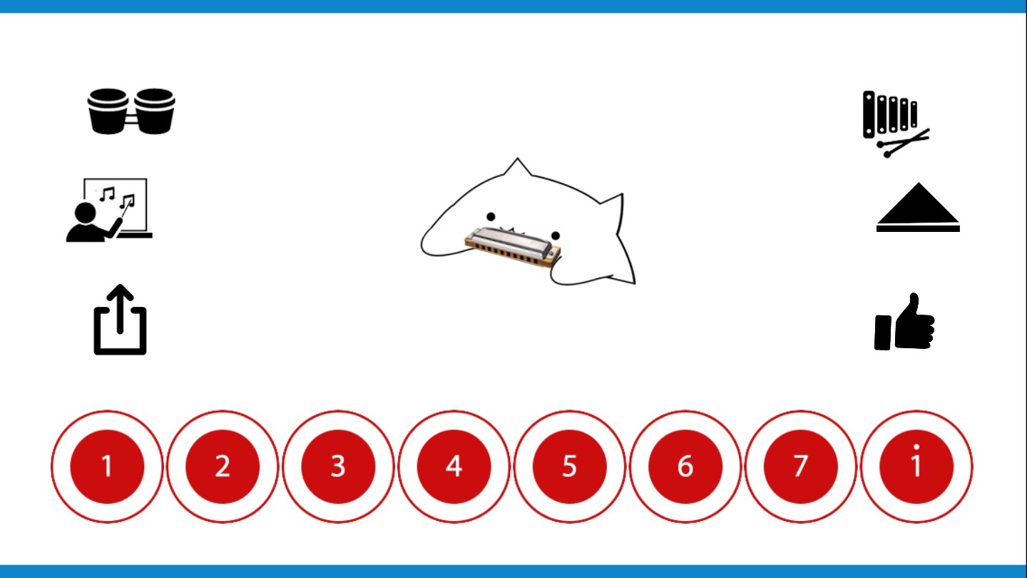 键盘猫手机版Bongo Cat Musical Instruments v1.9.9.4 最新版4