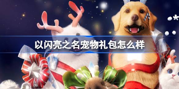 以闪亮之名宠物礼包怎么样 以闪亮之名圣诞宠物礼包介绍