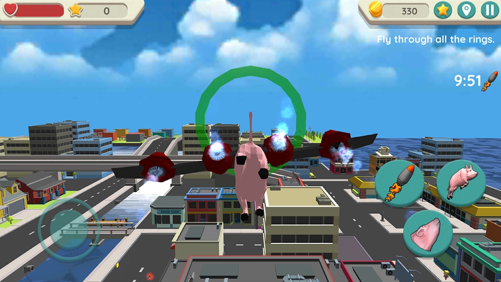 Crazy Pig Simulator疯狂的猪模拟器官方版 v1.054 最新版3