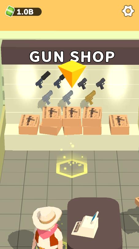 Idle GunShop Tycoon空闲的枪店大亨游戏最新版 v1.0.8 官方版3