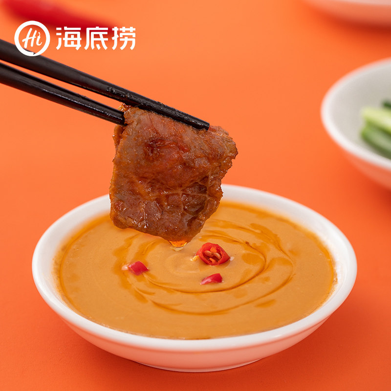 海底捞花生芝麻酱蘸料100g：舌尖上的美味，解锁火锅新吃法！