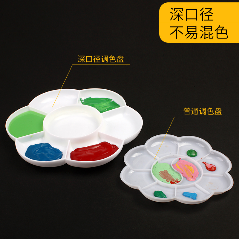 梅花型调色盘：幼儿园画画新宠，激发孩子绘画潜能的秘密武器！