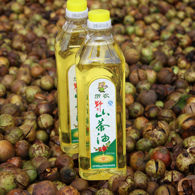 历农纯正山茶油750ml：江西茶油的品质保证，耐高温烹饪新选择