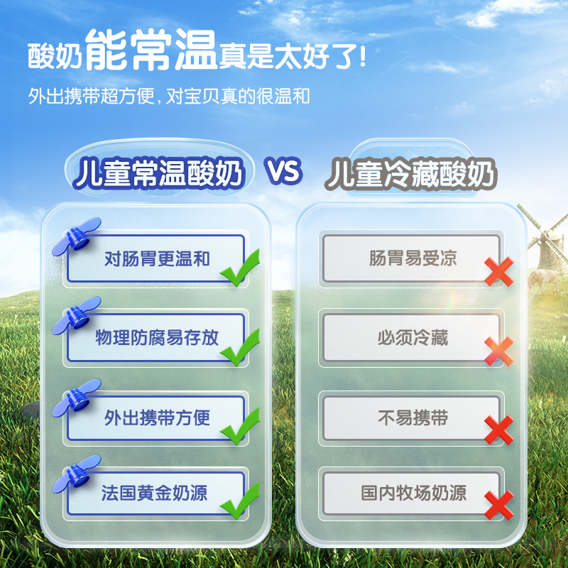 U先试用法优乐儿童酸奶+果泥！宝宝爱喝不挑食的神器来了！