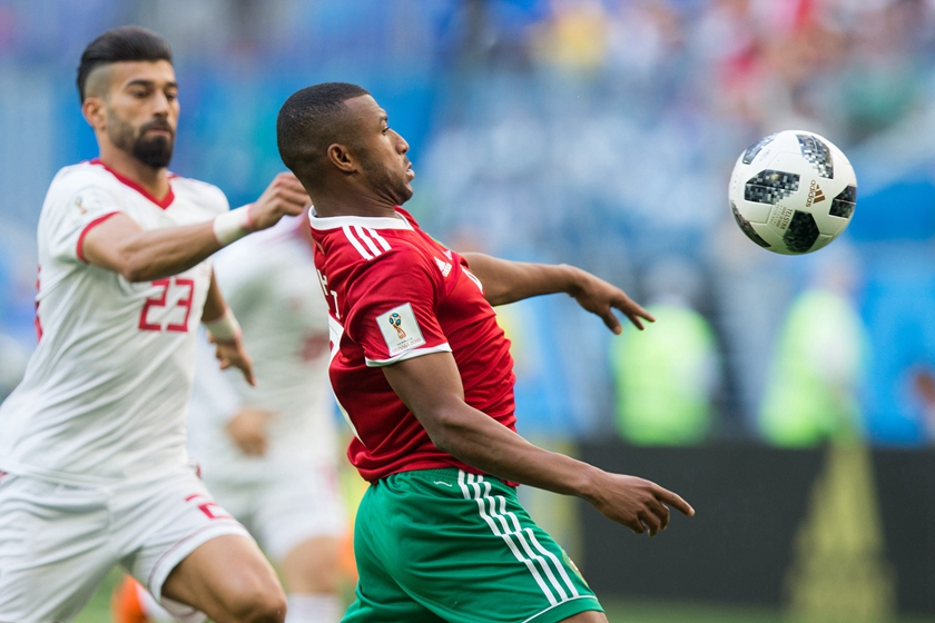2018俄罗斯世界杯小组赛B组:摩洛哥0-1伊朗