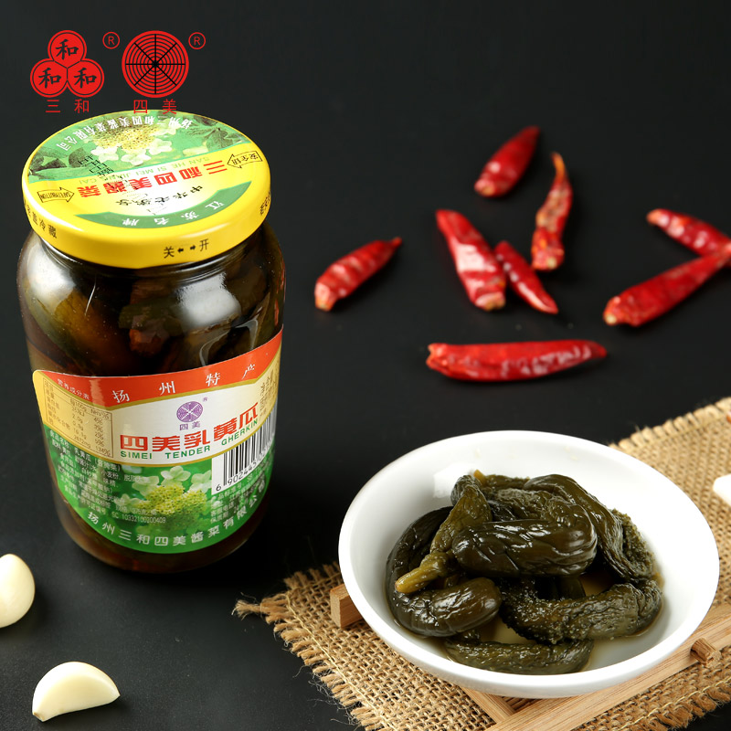 四美乳黄瓜375g：新老包装随机，吃货们的味蕾盛宴！