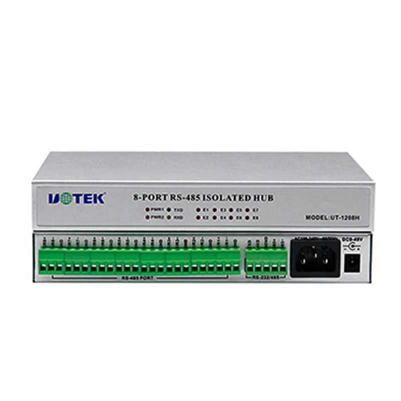 宇泰UT-1208H：工业级485集线器，通信界的超级英雄&zwj;♂️