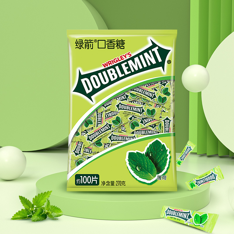 绿箭口香糖：100片清凉神器，约会必备的清新口香糖！