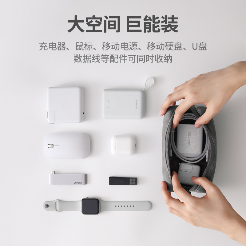 绿联充电宝手机收纳袋保护套：出行必备神器，如何选择让你的设备安全无忧？