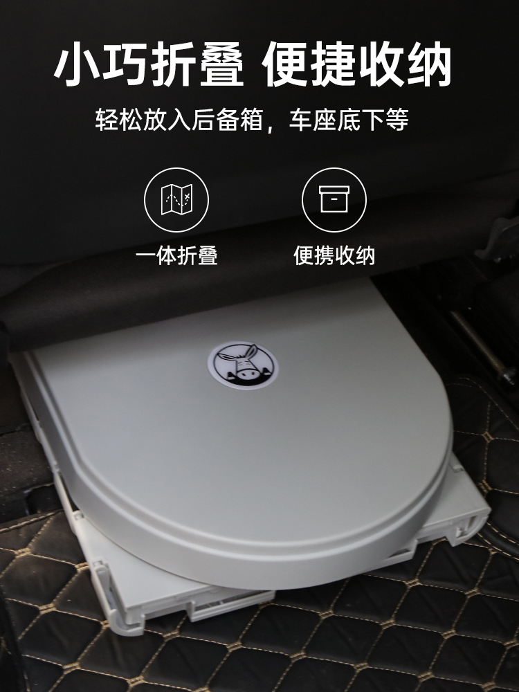 跨境户外马桶：便携折叠车载坐便器，露营自驾必备神器！