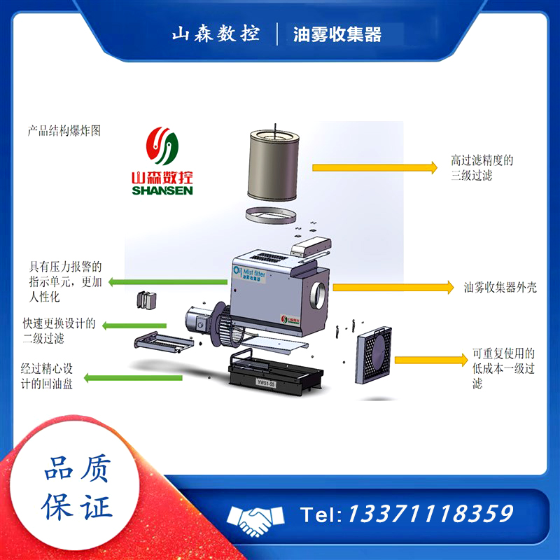 CNC机床油雾收集器：守护车间空气的秘密武器，净化你的工作环境！