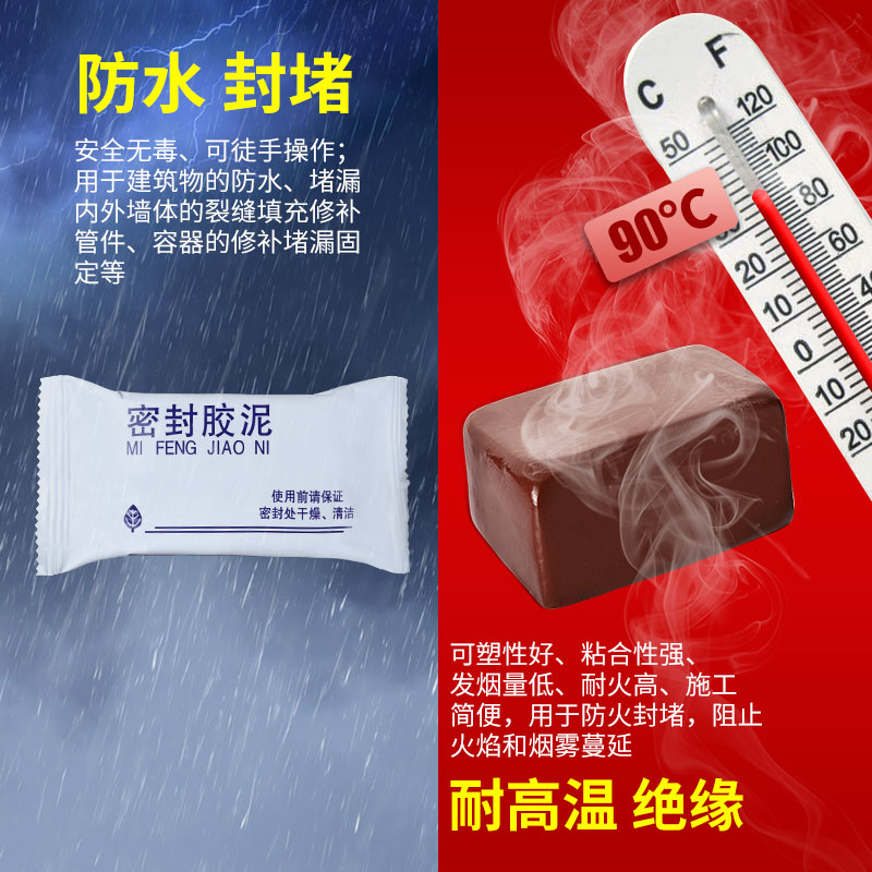 万众防火泥：守护家园的超级英雄，揭秘电缆空调口密封神器！