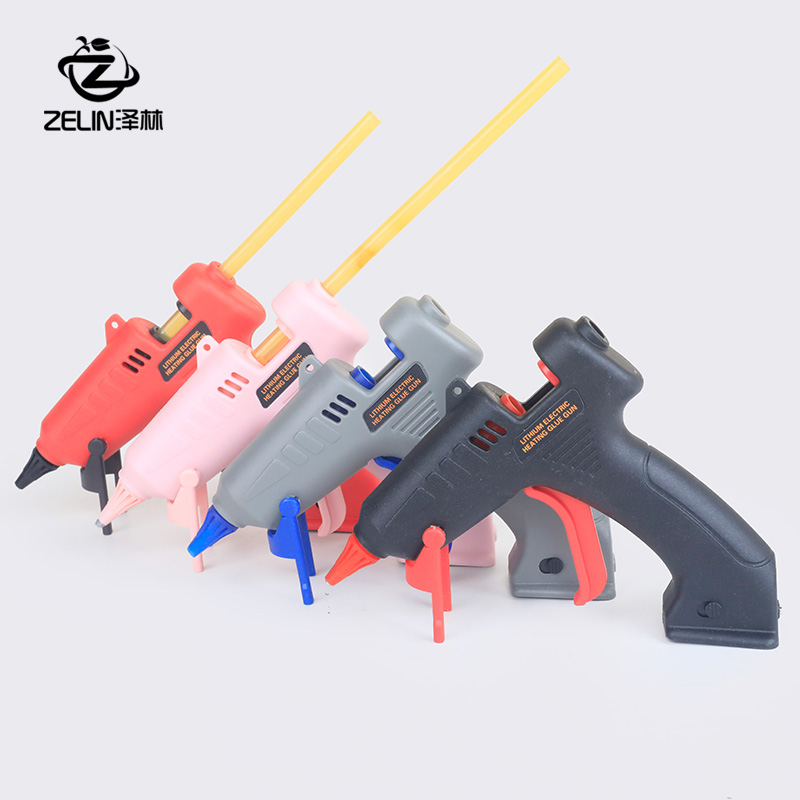 新品锂电热熔胶枪：无线充电式DIY神器，小号高粘7mm胶棒轻松搞定手工制作！