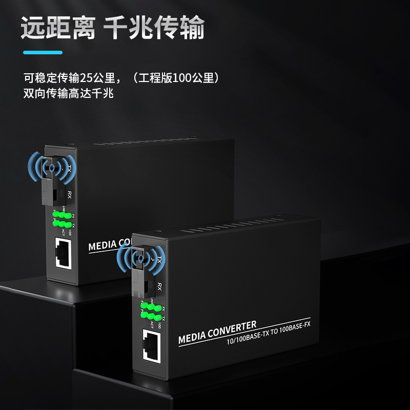 奕绅千兆光纤收发器：解锁高速网络的秘密武器！
