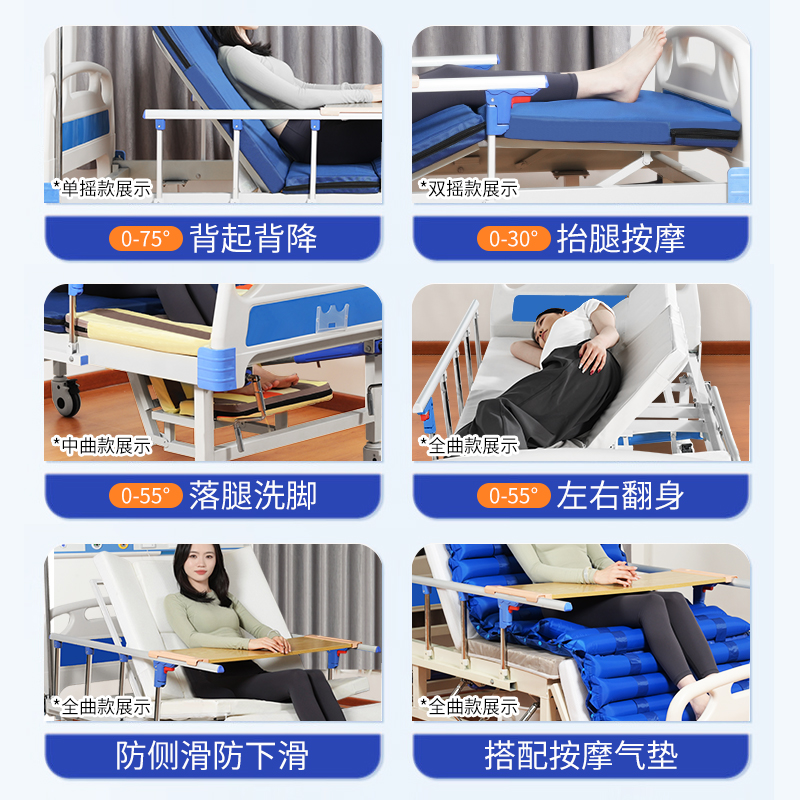 国宏护理床：多功能护理床，守护长辈的健康与尊严！