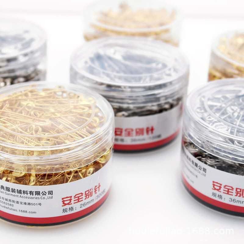 蝴蝶牌不绣钢无磁金属扣针：别针界的扛把子，大小号全搞定！