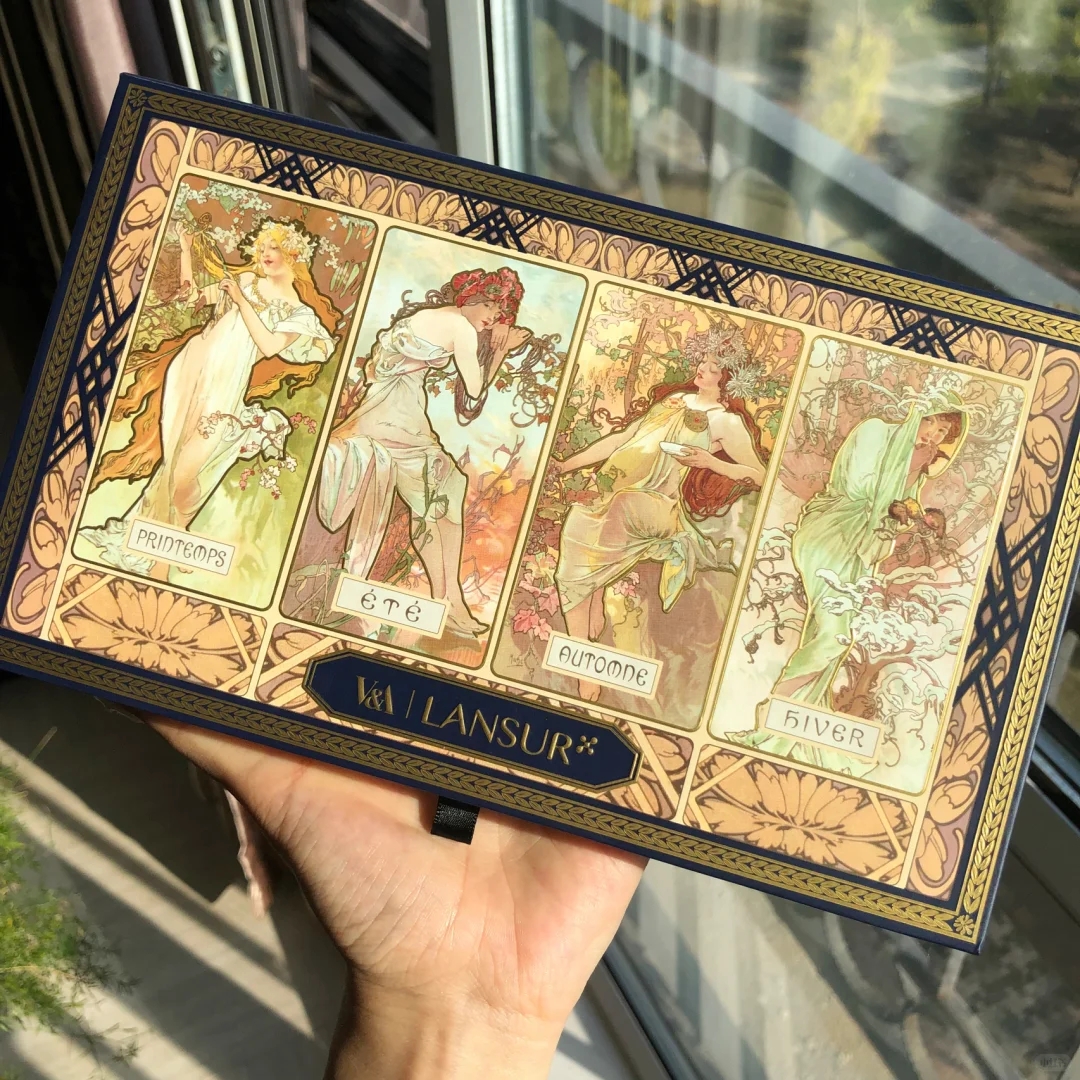 兰瑟彩妆一体盘：橘棕珠光哑光，秋冬妆容必备神器✨