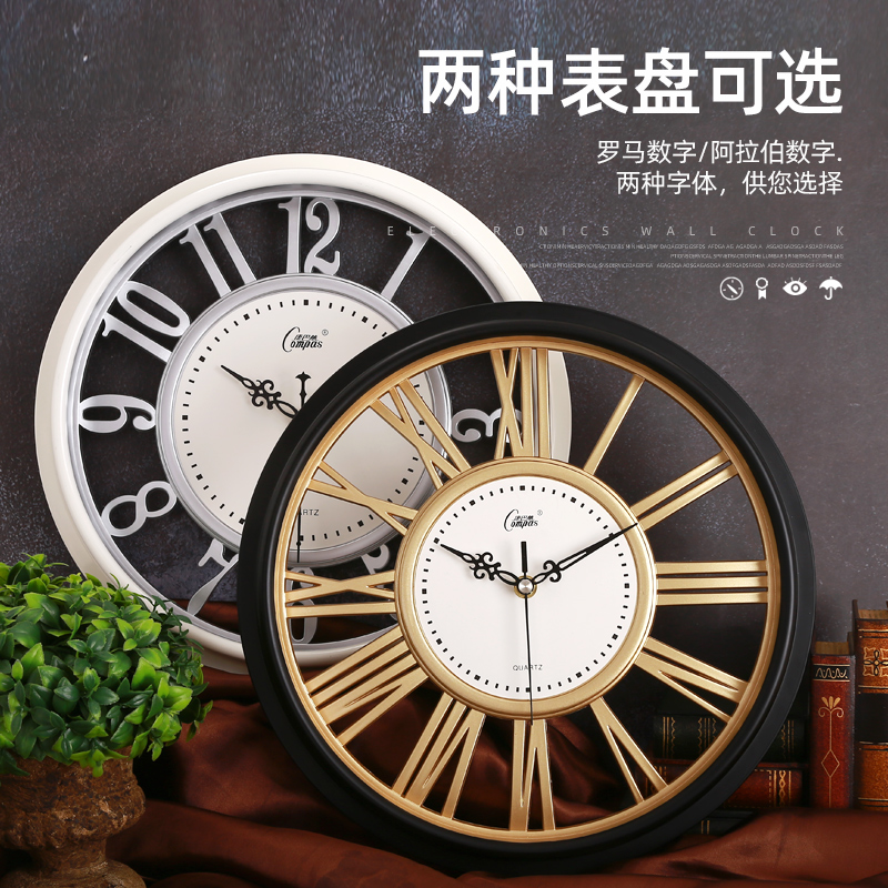 欧式复古钟表：客厅里的艺术品，卧室里的静音守护者
