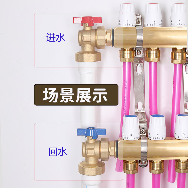 如何选择适合的地暖集分水器？了解大流量ppr角阀阀