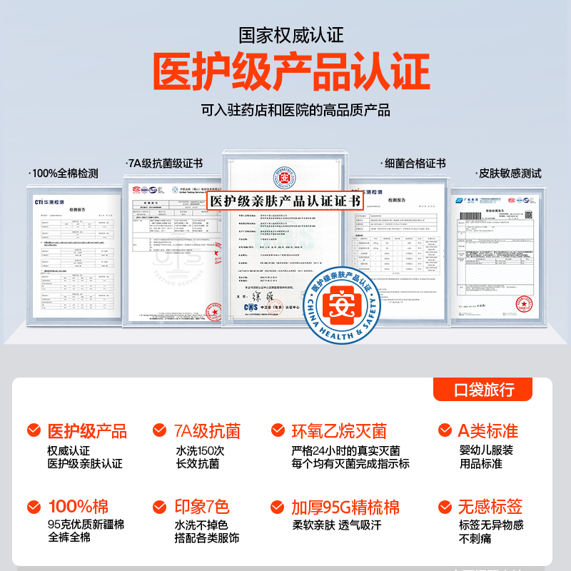 男士纯棉旅行内裤：一次性的革命，让旅途无忧无虑！