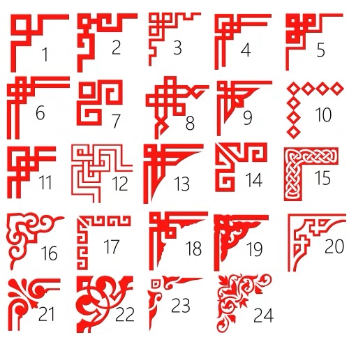 背胶福镂空模镂空字喷漆模板空心字福字影壁墙背景装饰墙体喷漆，这波操作太绝了！